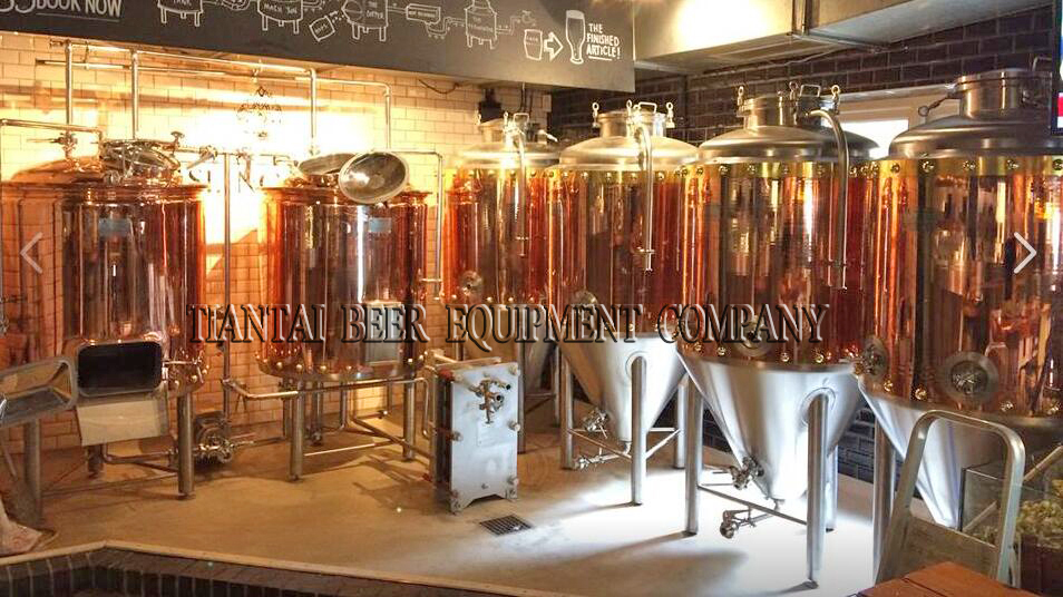 <b>UK 500L pub copper brewery system</b>